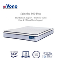 Vono SpinePro 800 Plus - 10.5" Mattress Only