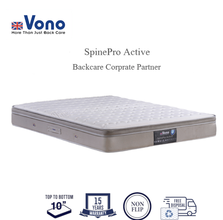 Vono SpinePro Active 10" Mattress Only