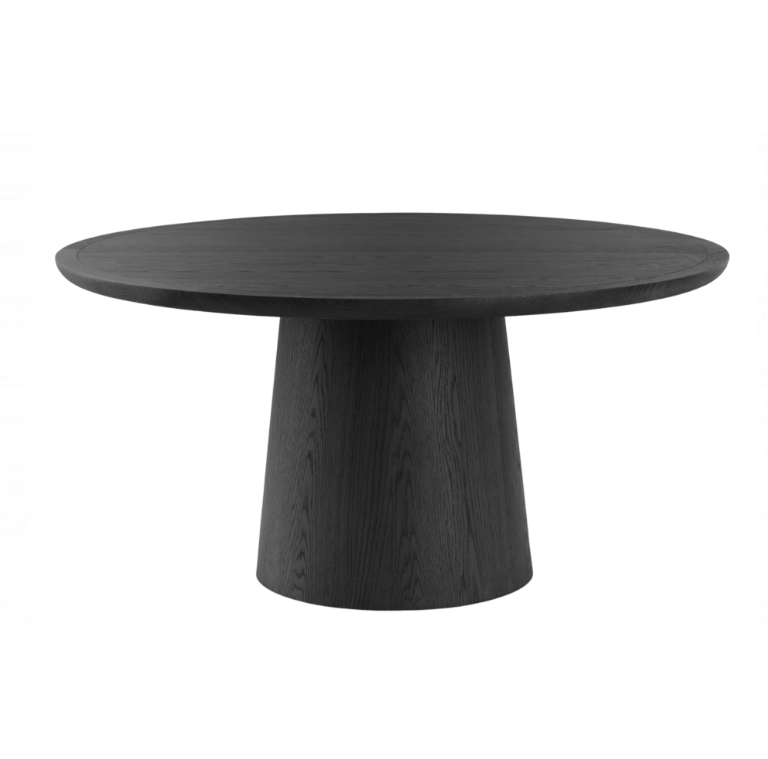 Herman Wooden Top Dining Table 1.25m