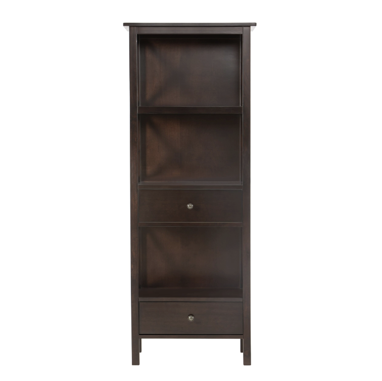 Bonn Bookcase w 2 Drawers JM104-BC04