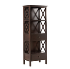 Bonn Bookcase w 2 Drawers JM104-BC04