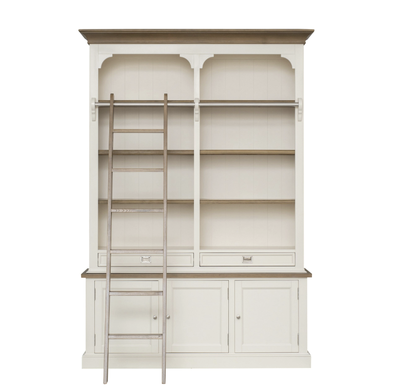 Porto Bookcase with Ladder BC07