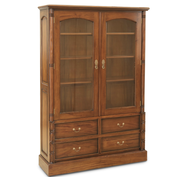A333S Bookcase W 4 Drawers
