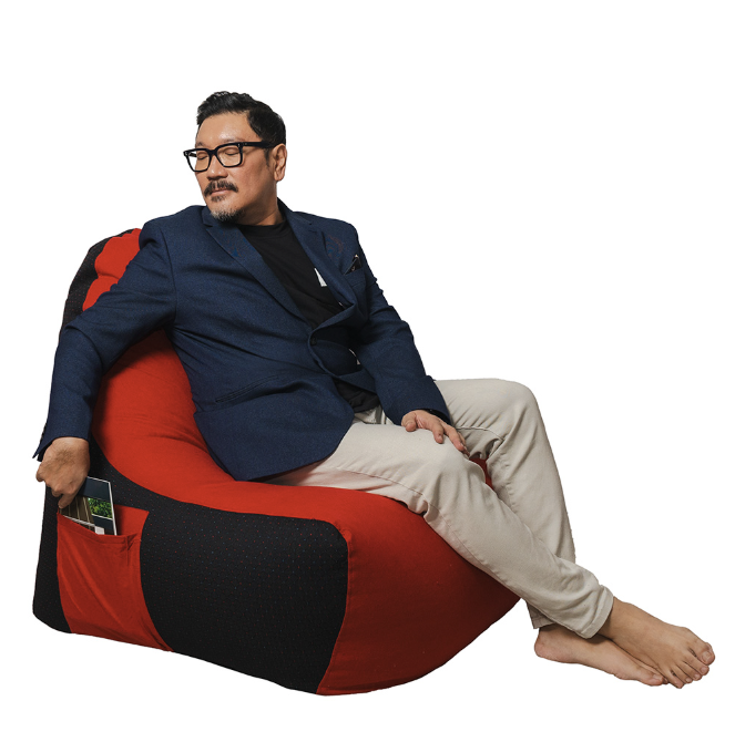 Large Dobby Rester Bean Bag