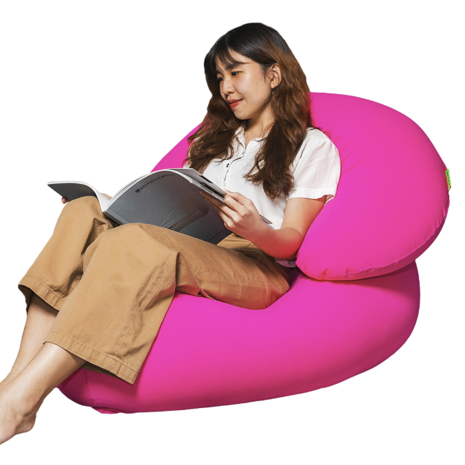 Leaf Bean Rester With U-Neck Pillow Bean Bag
