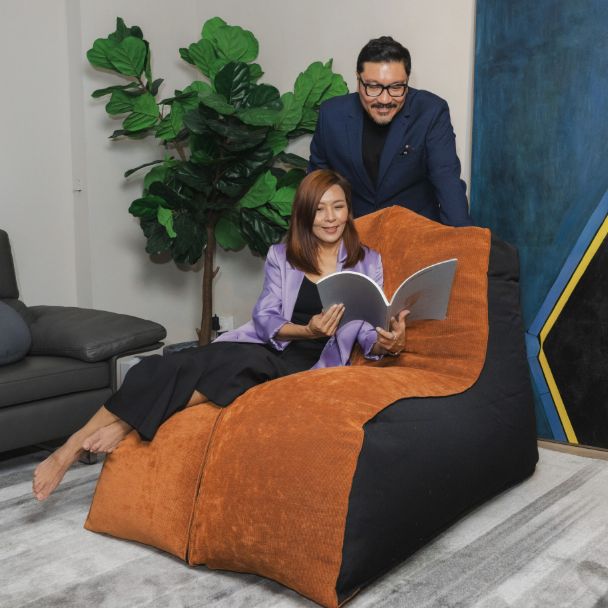 Double Long-M Rester Bean Bag