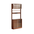 Fiona Solid Wood Sintered Stone Slim Sideboard