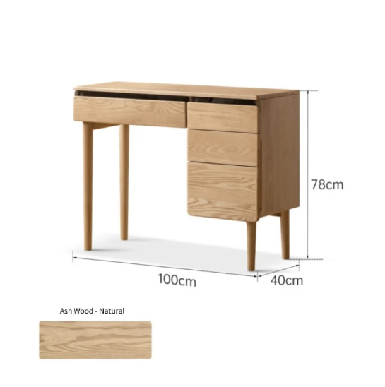 Eileen Solid Wood Vanity Table