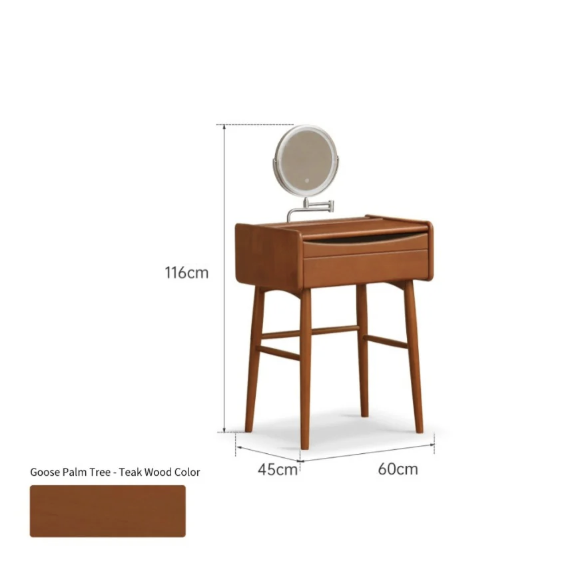 Tulip Solid Wood Vanity Table