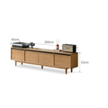 Brendan Solid Wood TV Console