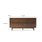 Loris Solid Wood Chest of Drawers