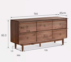Loris Solid Wood Chest of Drawers