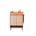 Hana Rattan Shoe Cabinet
