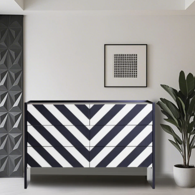 Chevron Dresser