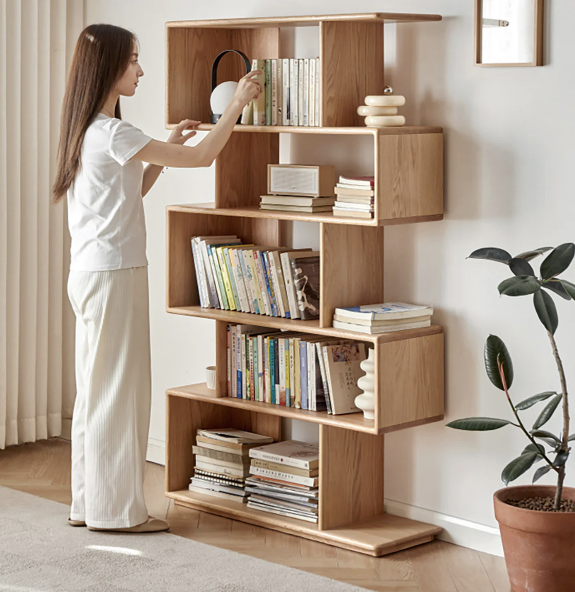 Alma 5-tier Bookshelf