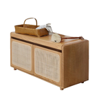 Yuri Rattan Entryway Bench