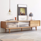 Nori TV Console With Sliding Door
