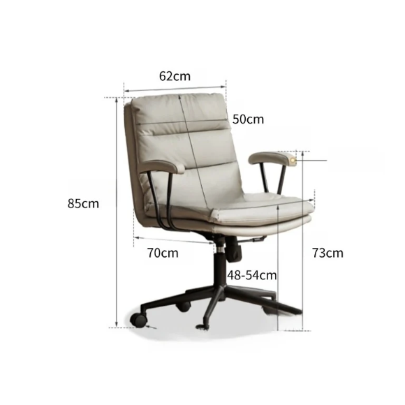 Otis Faux Leather Office Chair