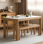 Aiko Solid Wood Dining Bench