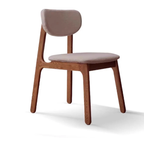 Kei Ash Wood Upholstered Dining Chair