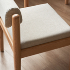 Keith Oak Wood Dining Chair