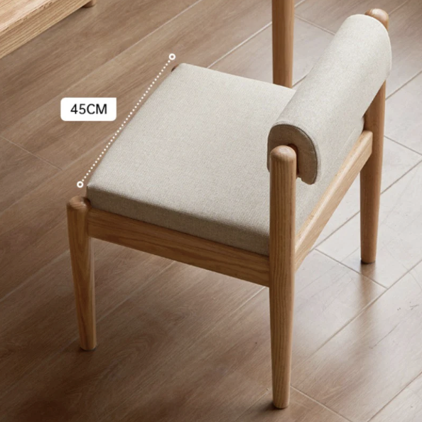 Keith Oak Wood Dining Chair