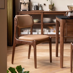 Miles Walnut Wood Dining Chair