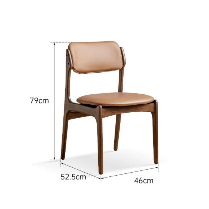 Miles Walnut Wood Dining Chair