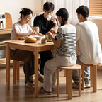 Elliot Stackable Solid Wood Stool