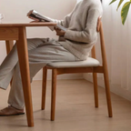 Elise Cherry Wood Dining Chair