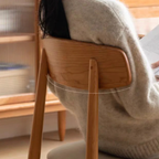 Elise Cherry Wood Dining Chair