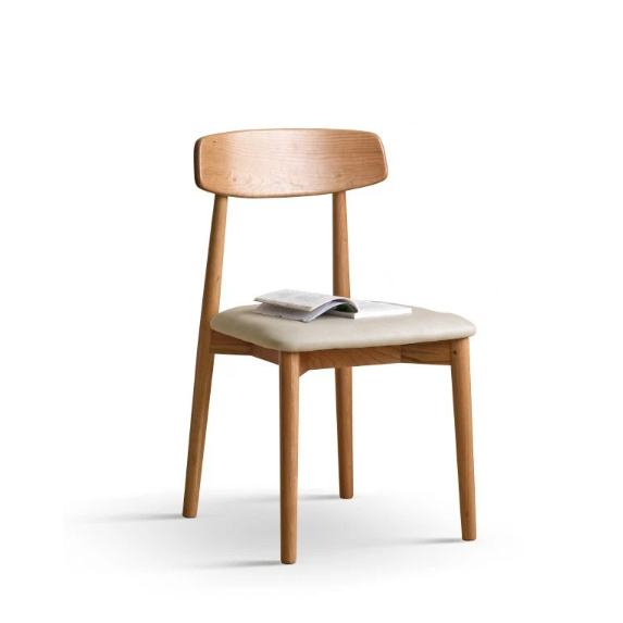 Elise Cherry Wood Dining Chair