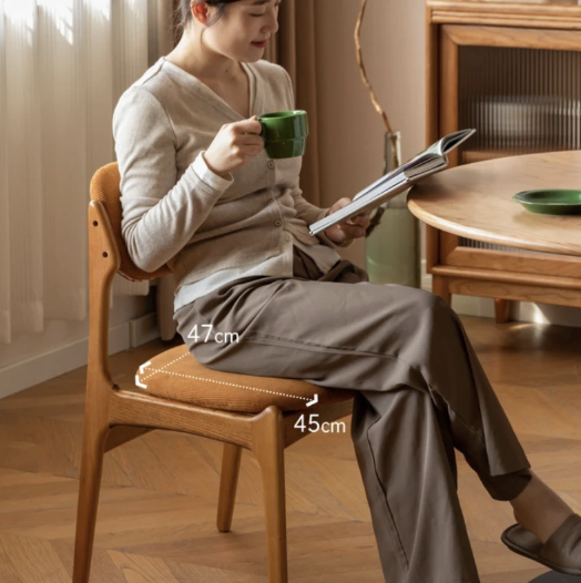 Clara Solid Wood Dining Chair