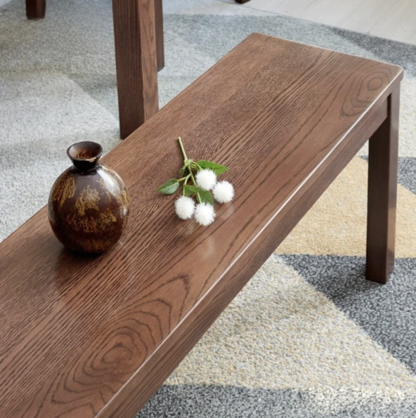 Hiro Solid Wood Dining Bench
