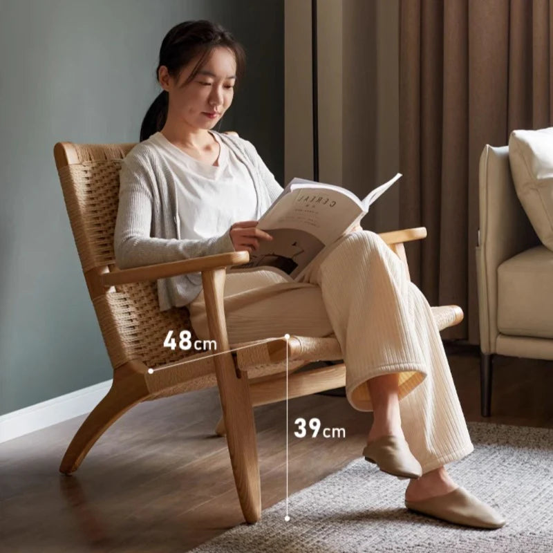 Selma Woven Armchair