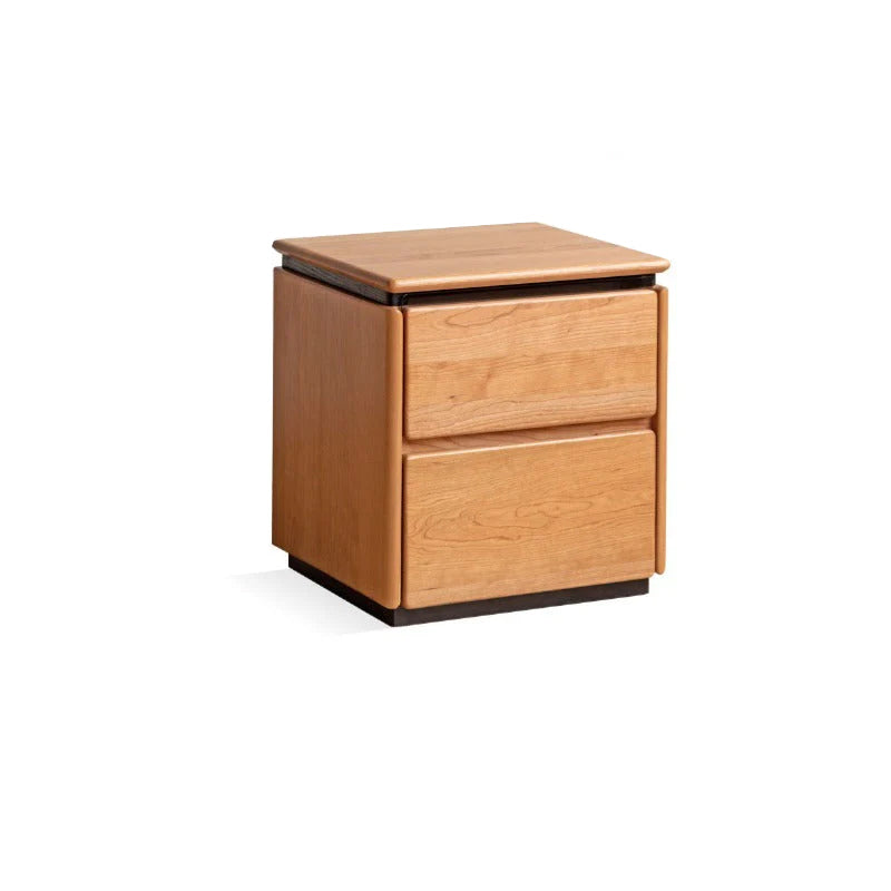 Shinji Solid Wood Bedside Table