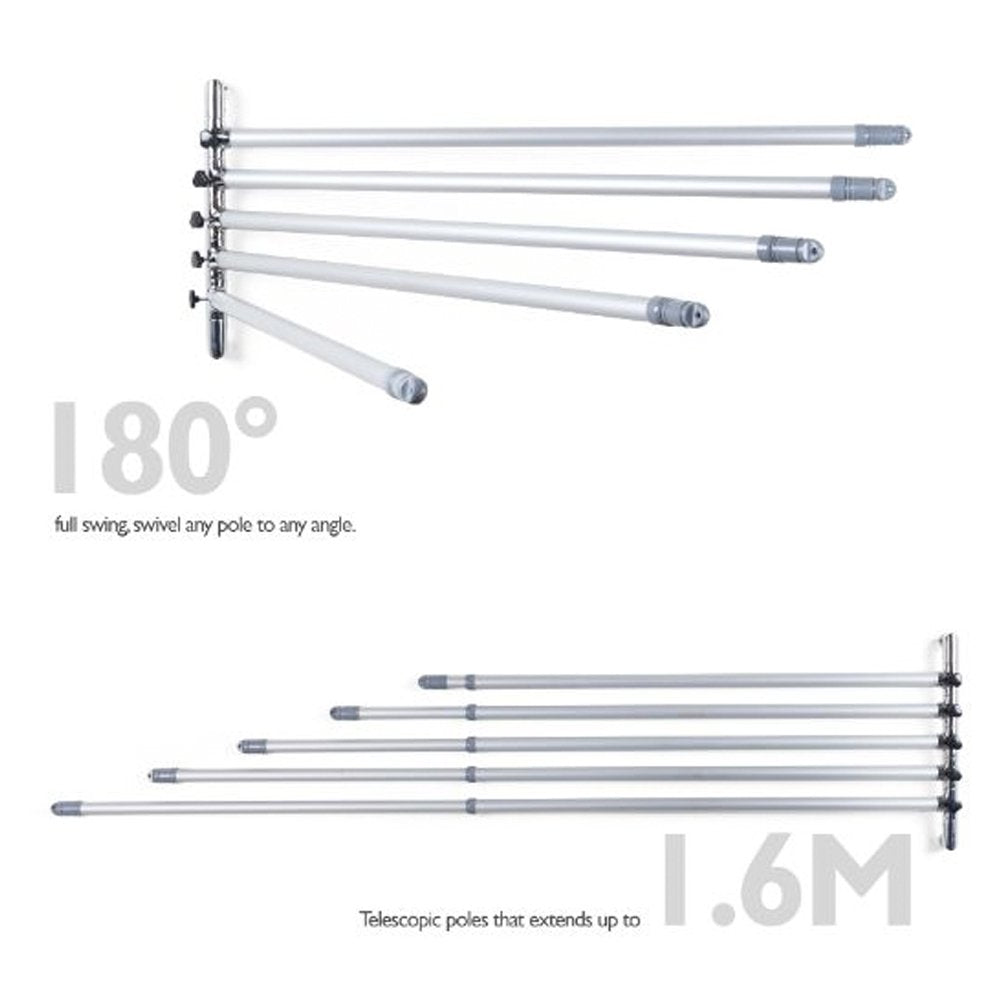 Tame Promotions Swing Laundry Rack