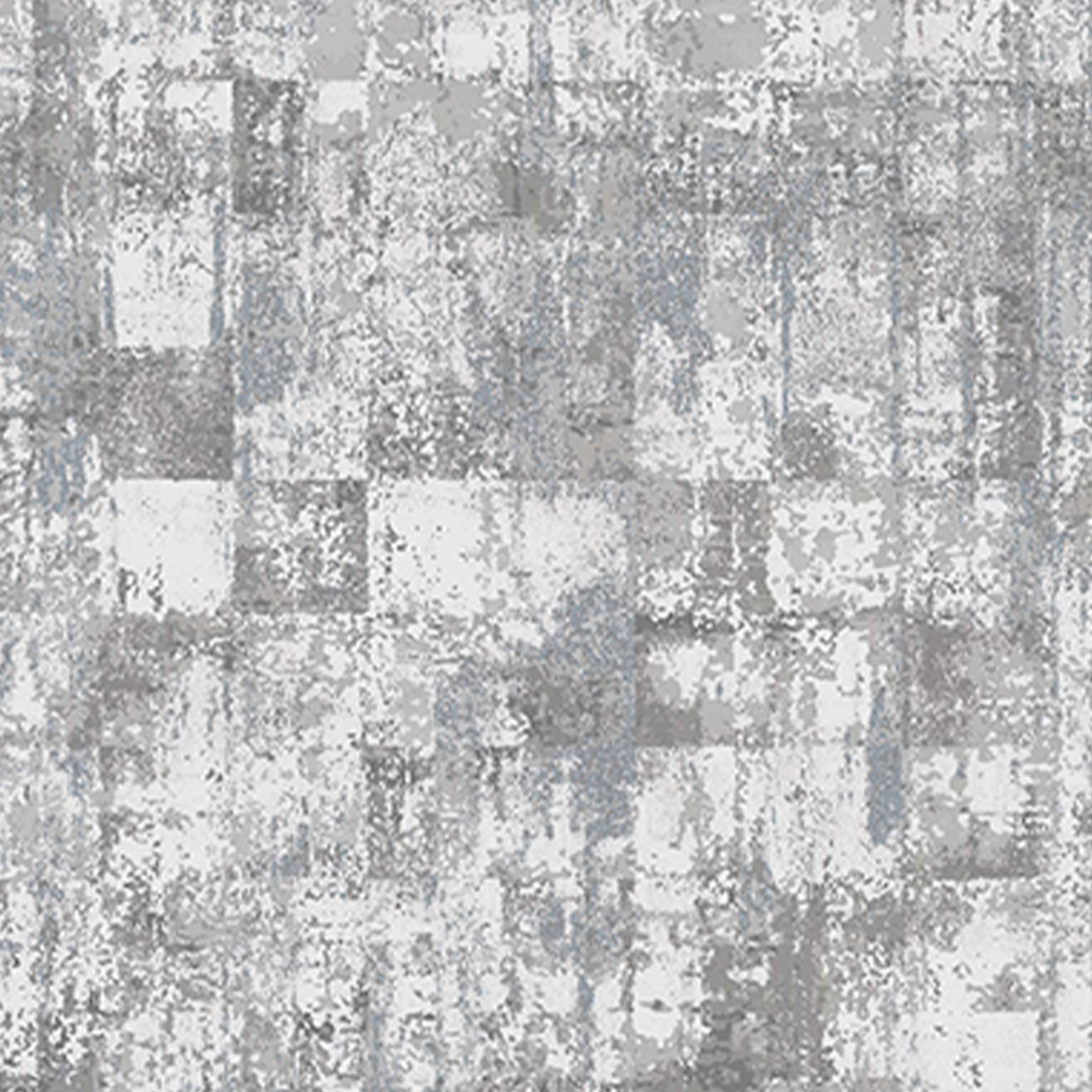 Vista Collection Grey Rug T378A