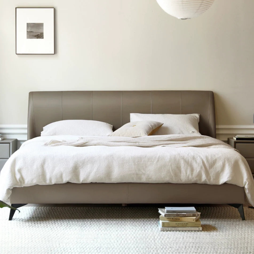 Verona Leather Bed Frame