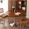 Walter Solid Wood Tulip Round Dining Table