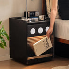 Yoko Solid Wood Bedside Table