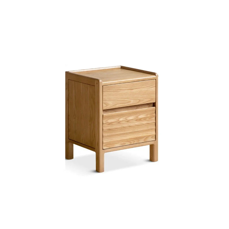 Yuki Solid Wood Bedside Table