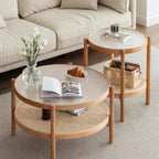 Yuri Rattan Round Nesting Tables