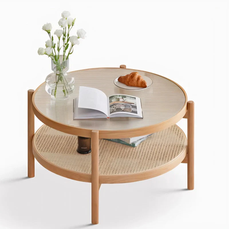 Yuri Rattan Round Nesting Tables