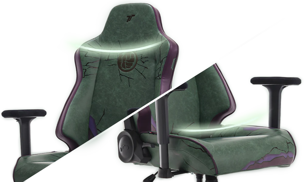TTRacing Swift X Pro Gaming Chair - Hulk Edition
