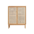Yuri Rattan Wide Shoe Cabinet