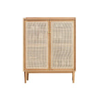 Yuri Rattan Wide Shoe Cabinet