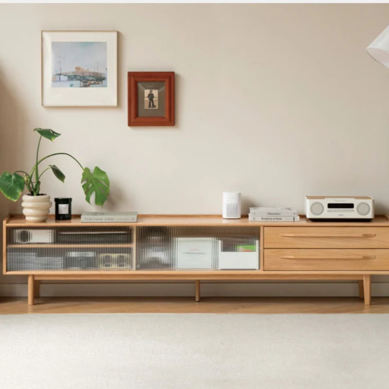 Emi Solid Wood TV Console